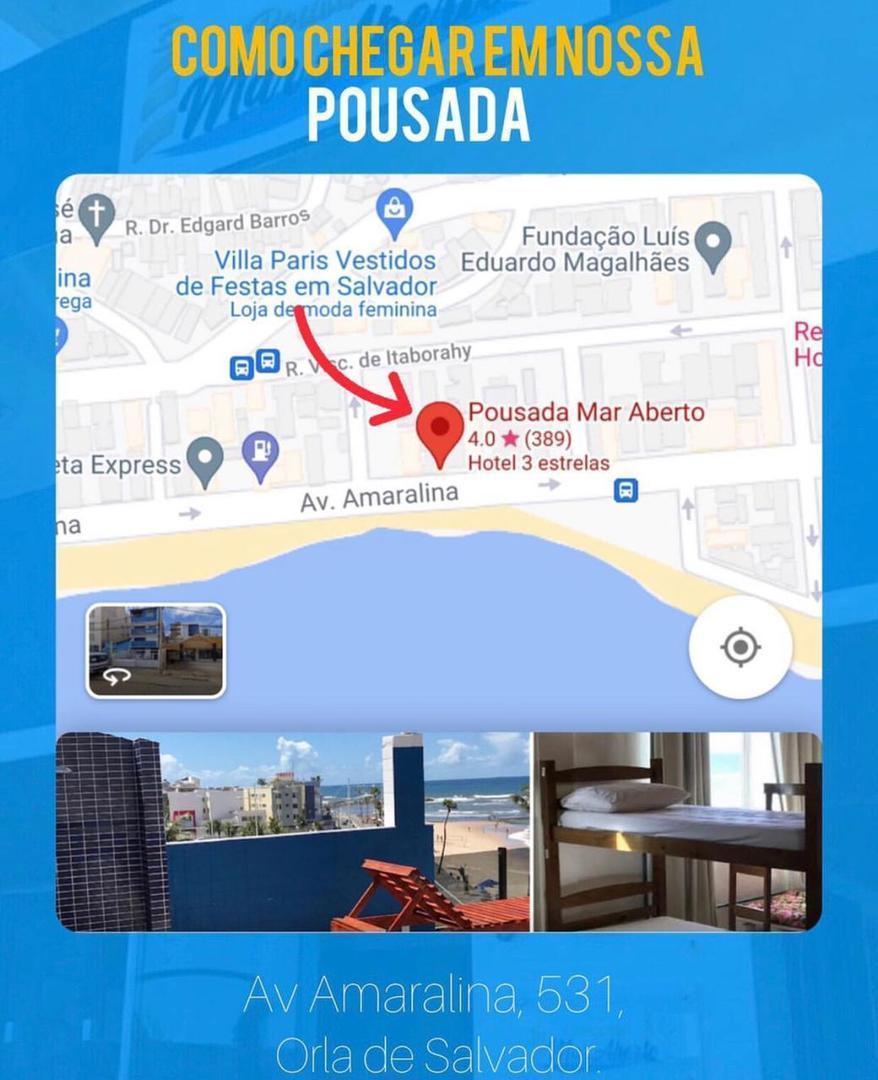 Pousada Mar Aberto Salvador Ngoại thất bức ảnh